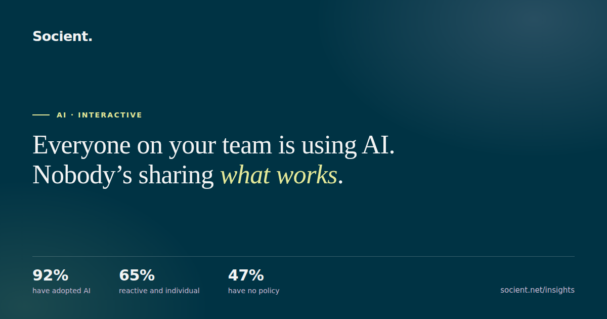 Smarter content, less effort: generative AI for nonprofit websites